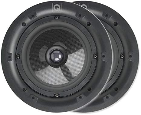 Qi65C Q Acoustics Professional 6.5" Q Install Stereo Moisture Resistant In Wall or Ceiling Speakers, Ideal for Bathrooms, Kitchens,Cafes