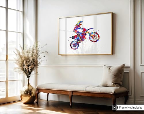 Monem Art Studio Monem Art Sports Poster - Motocross Print thumb #2