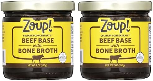 Zoup! Beef Bone Broth Culinary Concentrate, 2 Pack, 7 Oz Each