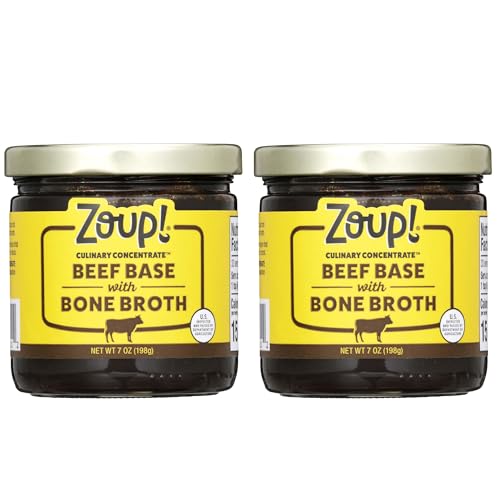 Zoup! Beef Bone Broth Culinary Concentrate, 2 Pack, 7 Oz Each