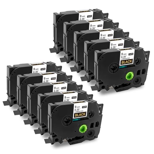 Sluxjet ݊ s[^b` e[v 9mm n TZe-324 Tz-324 ev uU[H s[^b`L[u P-touch ėp e[vJ[gbW 8m P^b` @Ή PT-P710BT PT-2500PC 10Z