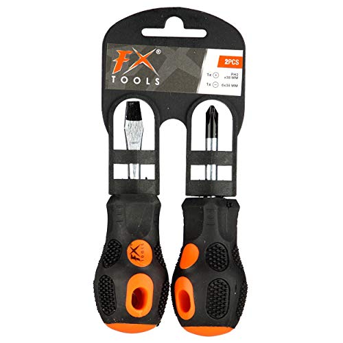 Fx Tools Cacciaviti Set 2 Breve Stella Schlitz