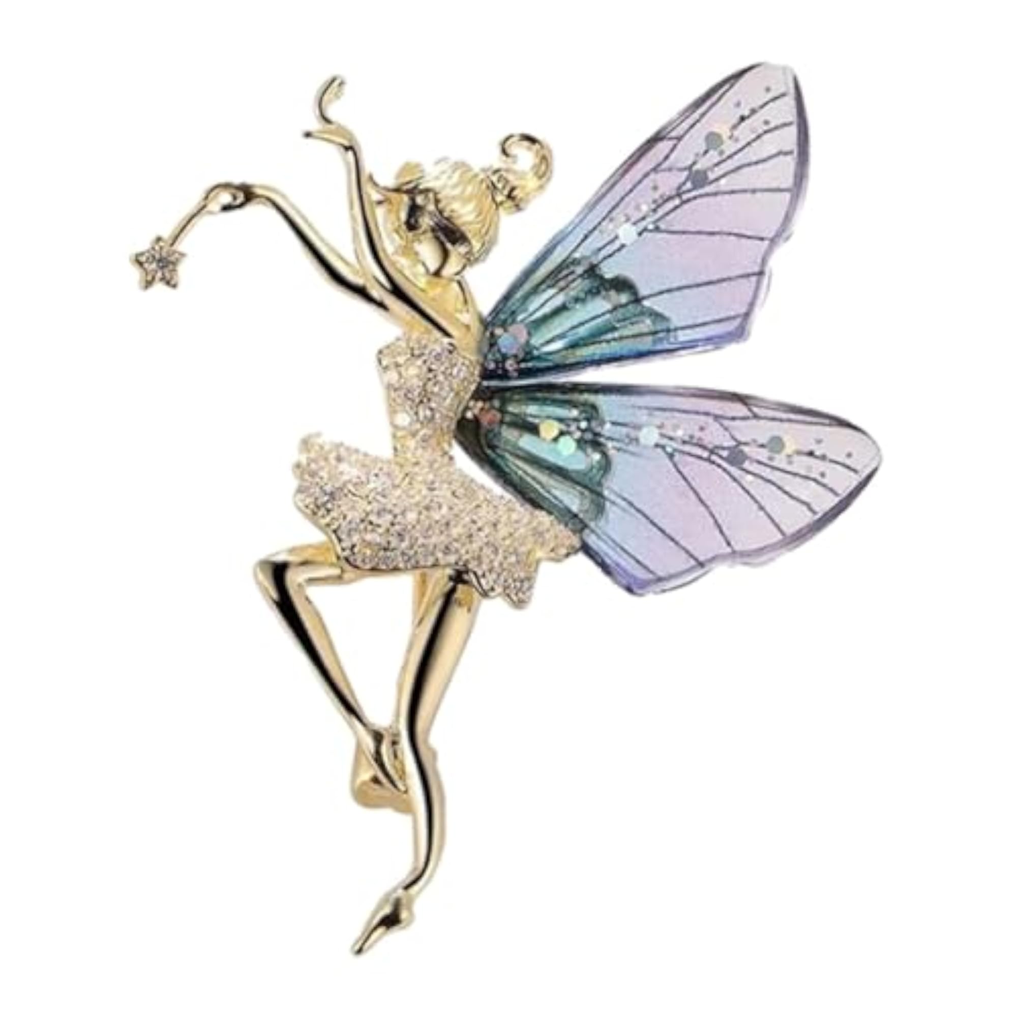 Dancing Girl Brooch Pin for Women