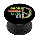 Good Necessary Trouble Lives On Retro Vintage. Utilisé pour ou vos grands-parents, papa, maman, oncle, tante, frère, sœur.