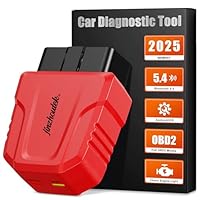 OBD2 Diagnosegerät Auto OBD Bluetooth: OBD Scanner Bluetooth Adapter 5.4 Obd2 Diagnosegerät für Alle Fahrzeuge - Motorprüfung OBDII Fahrzeugleistungstest - Kompatibel mit iOS Android