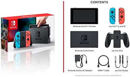 Nintendo Switch – Neon Red and Neon Blue Joy-Con (Renewed) — view 6