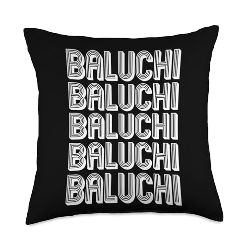 Baluchi Ethnic Throw Pillow