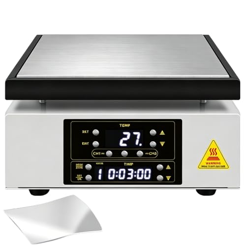 Placa calefactora eléctrica PCB con pantalla LED de temperatura regulable 2