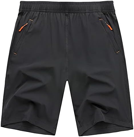 GEEK LIGHTING Men’s Running Shorts Lightweight Basketball Tennis Gym Shorts with Zip Pockets Elastic Waist GEEK LIGHTING Men’s Running Shorts Lightweight Basketball Tennis Gym Shorts with Zip Pockets Elastic Waist