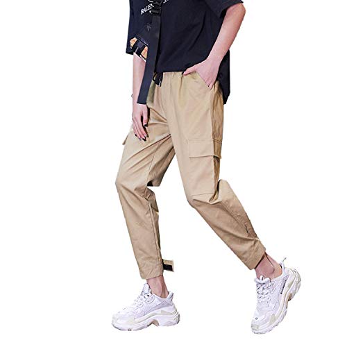 Preisvergleich Produktbild Unbekannt Lässige Latzhose Gr. Large, kaki