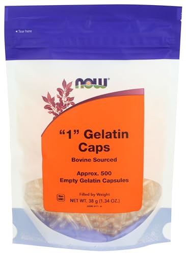 Now Foods Empty Gel Caps #1 500 Caps