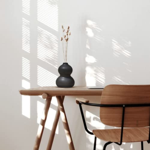 Image of Purezento Oreo Flower Vase Ceramic Decorative Vases with Unique Quality for Home Decor, Center Table, Flowers Pot, Bedroom Side Corners, Living Room Decoration,and Party Centerpieces
