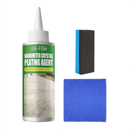 Stone Sealer and Protector for Countertops - 160ml Granite, Marble, Tile Sealer | Penetrating Formula Seals & Protects from Stains | Provides Long-Lasting Shine and Polish