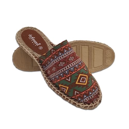 Meravigliosi Sabot in Stile Provenzale, Ciabatte da Donna Estive Chiuse