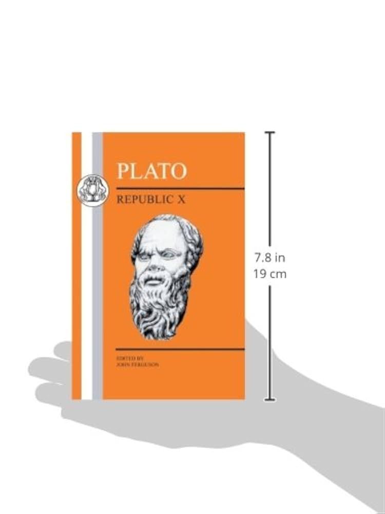 Amazon.com: Plato: Republic X (Greek Texts): 9781853996825