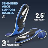 VALsole Plantar Fasciitis Arch Support Orthopedic Insoles, Relieve Flat Feet Heel Pain Shock Absorption Comfortable Inserts,Insoles for Men and Women,Purple Size 7 - Image 6