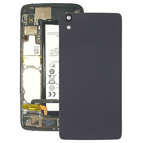 Couverture arrière supérieure objectif photo Blackberry DTEK50 noir remplacement