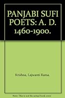 PANJABI SUFI POETS: A. D. 1460-1900. B0035N8CA4 Book Cover
