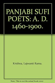 Hardcover PANJABI SUFI POETS: A. D. 1460-1900. Book