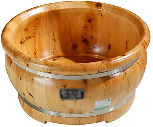 Spa de Pies de Madera Maciza 16.1X8.3In