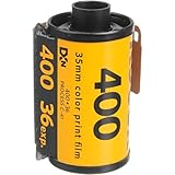 35mm Color Print Film – 400 ISO – 36 Exposures – Compatible with Kodak Cameras - Pack of 1