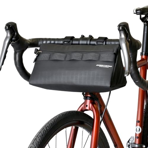 GORIX(ゴリックス)フロントバッグ ロードバイク 自転車 2.5L/三角形状/高耐久素材 シンプルデザイン 大容量 おしゃれ アウトドア ハンドルバッグ クロスバイク 自転車通勤 スマホ収納 (MT.FRO-5)