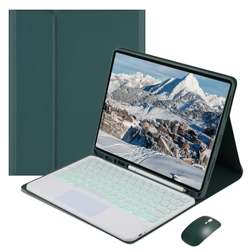 Clavier iPad Pro 13 M4 2024 étui tactile rétroéclairé détachable sans fil