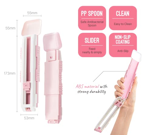 Addy & plusy phermes onechu sliding cat strip squeeze spoon paste cat snack, liquid snack/cat strip spoon pet snack spoon (mint) 5 Addy & plusy phermes onechu sliding cat strip squeeze spoon paste cat snack, liquid snack/cat strip spoon pet snack spoon (mint) - image 6