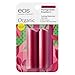 eos Organic Stick Lip Balm - Pomegranate Raspberry | Certified Organic & 100% Natural | 0.14 oz.
