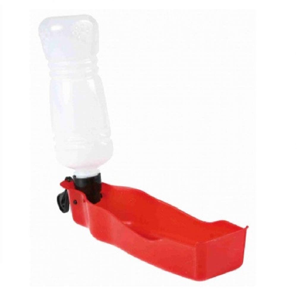 Trixie Bottle with Bowl for Pets Made with Non-Toxic Plastic Material, Great for Walks, Travel and Daily Feeds with Hook to Attach to The Belt Assorted Colours - 500 ml (B09NDZNW4Z) Amazon Price History, Amazon Price Tracker
