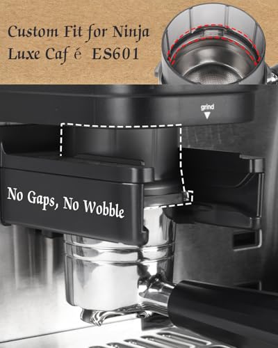 Portafilter Funnel for Ninja Espresso Machine ES601 – Coffee Dosing Ring, No-Mess Espresso Funnel for Precise Tamping, Anti-Splash, Accessory Compatible with Ninja Luxe Café Premier Series ES601 - Thumbnail 3