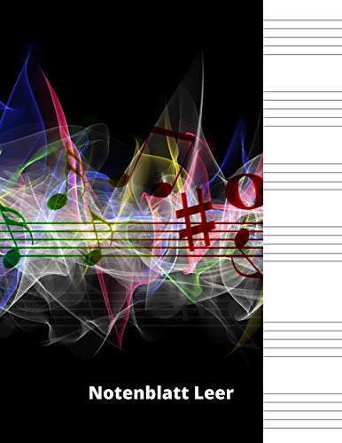 Notenblatt Leer: Leeres Notenblatt Papier, Notenblatt Leer Klavier, Leere Notenzeilen, leeres notenpapier