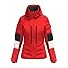Produktbild HEAD Damen Standard Clairice Isolierte Skijacke, Rot, Schwarz, Weiß