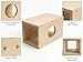 Yulexpy Chinchilla Natural Wood Hanging Tunnel Toys, Small Animals Tunnel Tube, Chinchilla Cage Accessories for Ferret Guinea Pig Rat Hiding and Resting (with Holes)