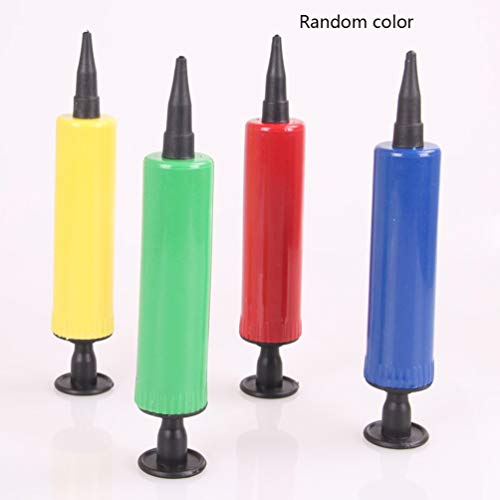 KinshopS Practical Balloon Pump Inflator Plastic Hand Held Latex Balls Party Foil Balloons Air Pump Portable Ball Decoration Tools