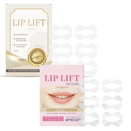 Patch Per Labbra, Patch In Silicone Per Il Lifting Notturno Per La Cura E L'Idratazione Delle Labbra