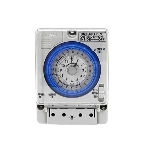 TB35-N TB388 100-240V 15A Rail-Type Water Heater programmable Timer Switch time Controller Mechanical Timer Switch(220 V)
