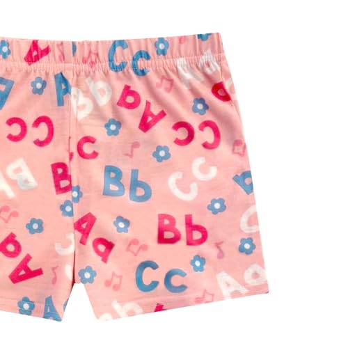 Ms. Rachel Girls Pajama Set - 2 Piece Cozy Girls Pjs, Button Down Short Sleeve & Shorts For Toddler Kids - Official Product3