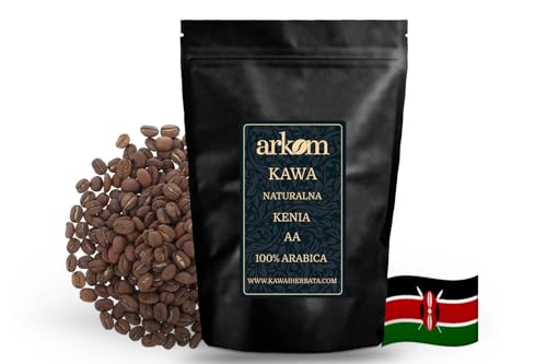 Arkom Kenia AA Kawa ziarnista Arabica, 500g
