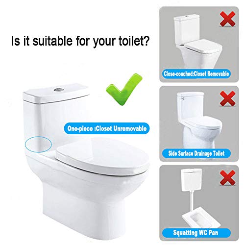 Bqlzr White Toilet Cistern Dual Flush Push Button Valve 25Cm Height Fit For Drain Diameter 65-75Mm #TOP5