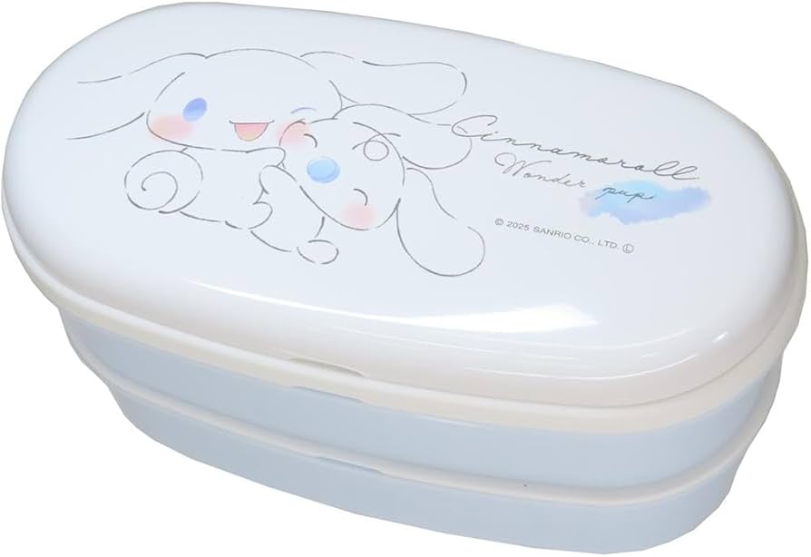 Amazon｜カミオジャパン シナモロール 楕円レンジ2段ランチ