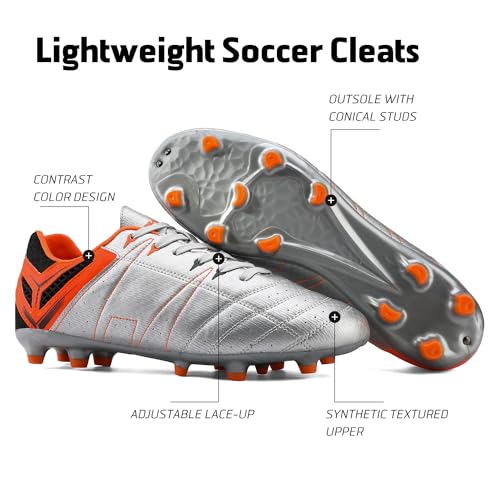 Image of DREAM PAIRS Men's Cleats Football Soccer Shoes