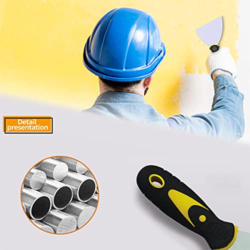 Wallpaper Paint Scrapers, 5 Pcs Paint Scraper Filling Putty Tool Set for DIY Decorating Paint Removal 3 Wallpaper Paint Scrapers, 5 Pcs Paint Scraper Filling Putty Tool Set for DIY Decorating Paint Removal - Image 3