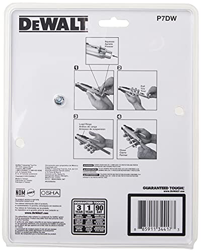 Dewalt P7DW Hog Ring Pliers Kit, Includes Pliers And 1000 Ring Pack thumb #2