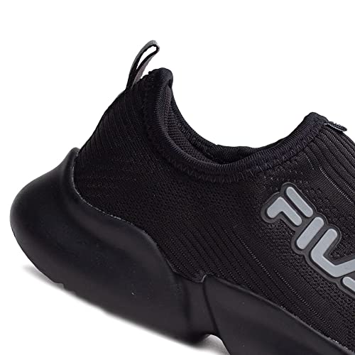 Tenis Fila Gamer Infantil,Preto/Grafite/Cinza,32
