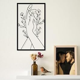 DUOOLN Minimalist Flowers...