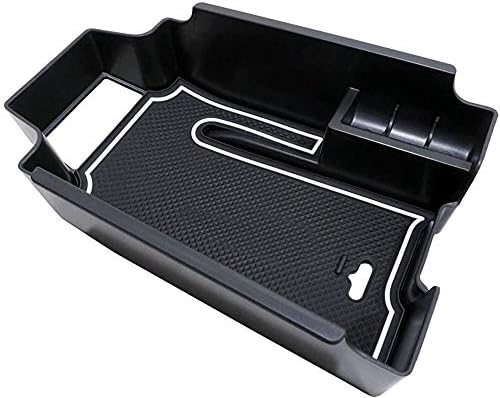 Vesul Center Console Organizer Armrest Storage Tray Compatible with Cadillac XT5 2017 2018 2019 ABS Insert Organizer Glove Pallet
