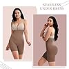 FeelinGirl-Shapewear-for-Women-Tummy-Control-High-Waisted-Shorts-Under-Dresses-Invisible-Body-Shaper FeelinGirl Tummy Control Shapewear High Waist Body Shaper for Women Control Shorts Butt Lifter Thigh Slimmers Light Brown