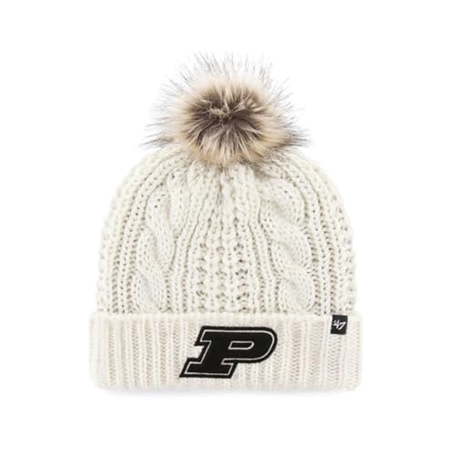 47 Purdue Boilermakers Womens Meeko Pom Knit Multicoloured