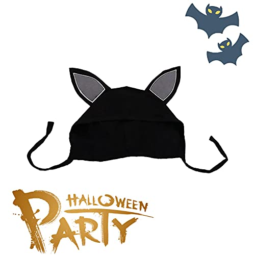 Waghaw Baby Bat Costume My 1st Halloween Outfit Pumpkin Newborn Baby Boy Costume Black Bat Bodysuit Long Sleeve Romper With Hats (12-18 Months, Black) by Waghaw - Used condition - Image 6